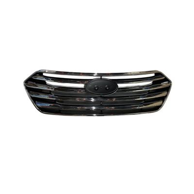 13-16 Moderna parrilla delantera de Santa Fe en negro y cromo con ojo único 86350B8000