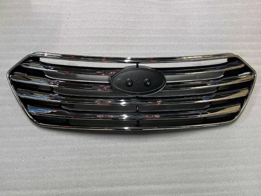 13-16 Moderna parrilla delantera de Santa Fe en negro y cromo con ojo único 86350B8000